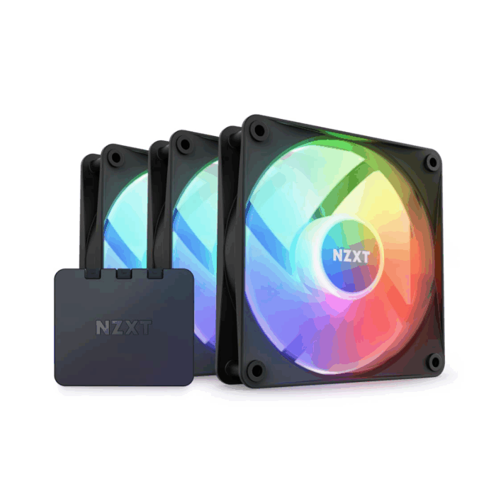 FAN CASE NZXT CORE RGB F120 TRIPLE FAN BLACK