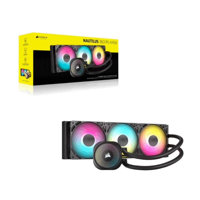 FAN LIQUID COOLING CORSAIR NAUTILUS 360 RS ARGB B CW-9060093-WW