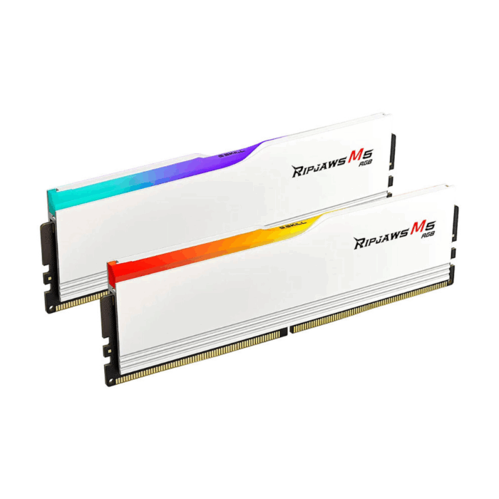 RAM DDR5 KIT 2x32GB 5600 GSKILL RIPJAWS M5 RGB White XMP