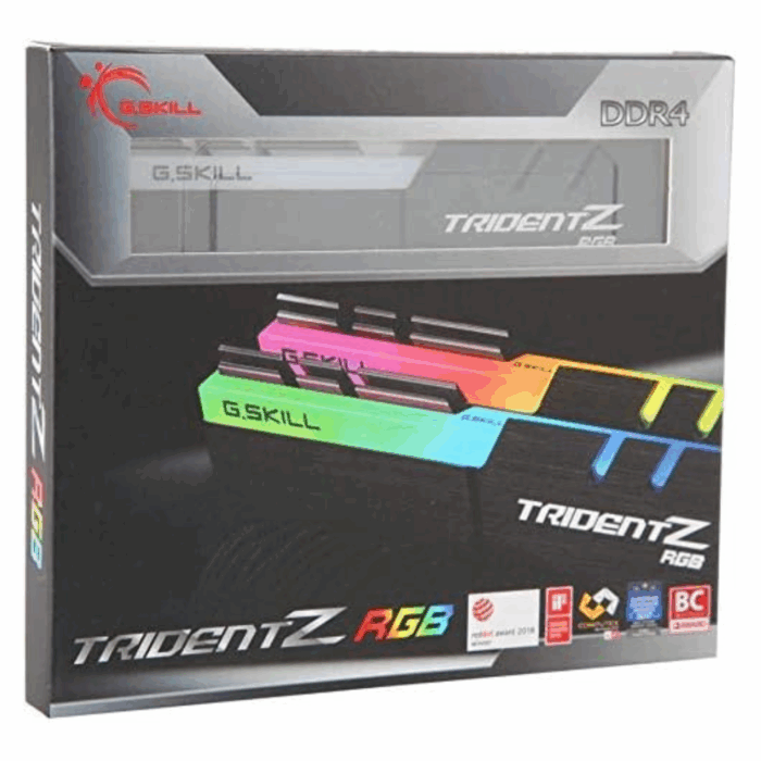 RAM DDR4 KIT 2x8GB 3600 GSKILL TRIDENT Z RGB