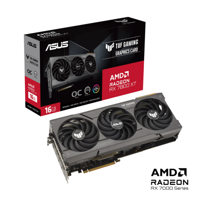 VC ATI ASUS RX 7800 XT TUF GAMING OC D6 16/256