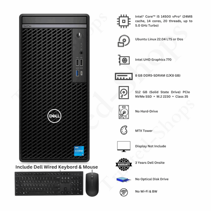 SYSTEM DELL 7020 CI5 8 512GB 14500 - Image 2