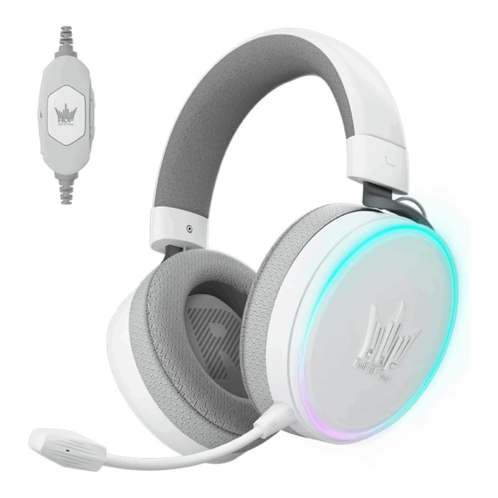 HEADSET GALAX HOF MAESTRO H1 MATTE 7.1 RGB WHITE USB