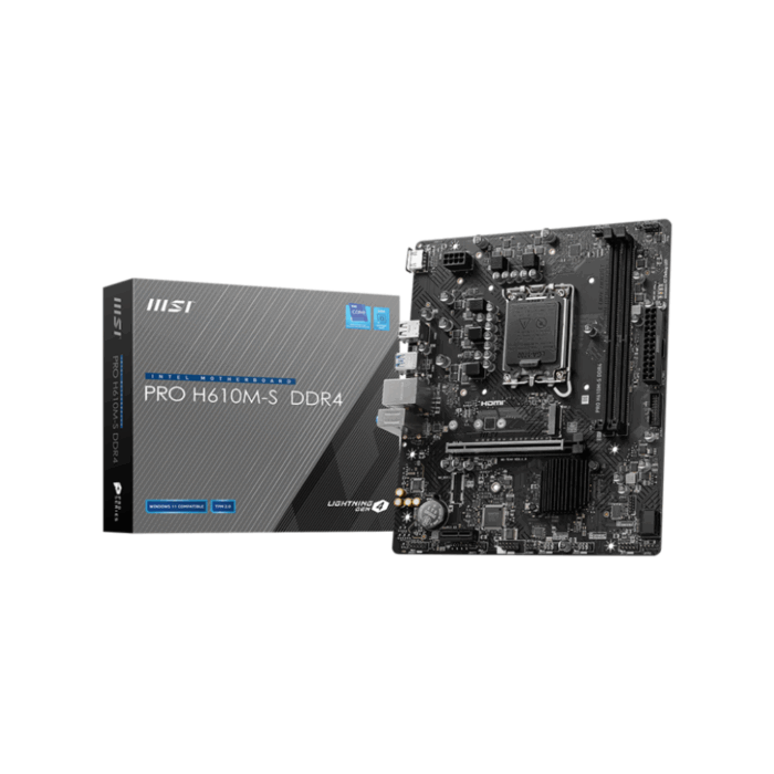 MSI H610M-S PRO DDR4 1700 LGA