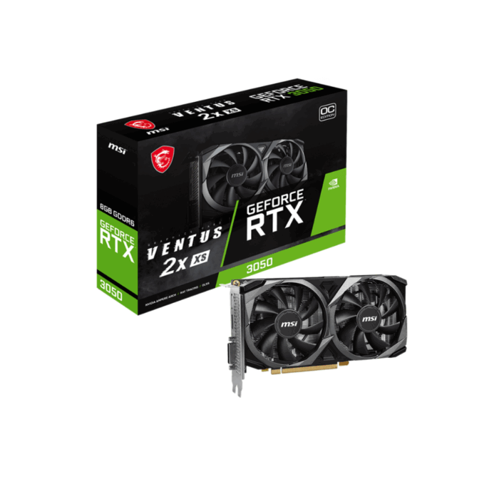MSI RTX 3050 VENTUS 2X XS OC 8/128