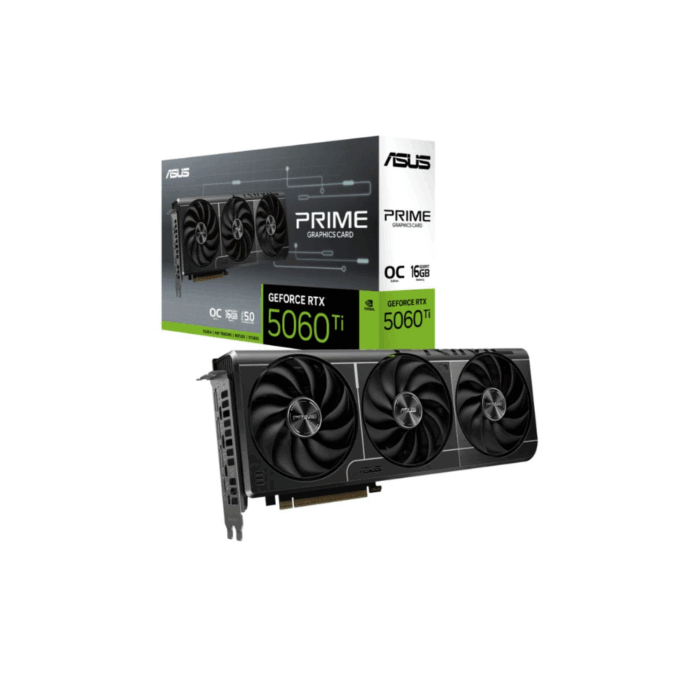 ASUS PRIME GeForce RTX™ 5060Ti 16GB GDDR7 OC Edition