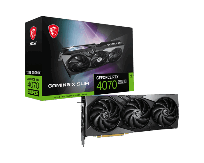 MSI RTX 4070 SUPER GAMING X SLIM 12/192