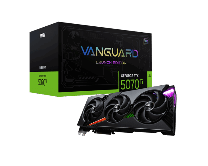 MSI 5070TI VANGUARD SOC LAUNCH EDITION 16/256