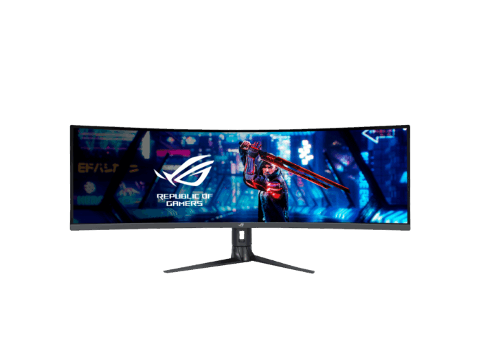 MONITOR ASUS 49 XG49WCR CURV 1800R VA 144Hz/ OC 165HZ 1Ms  DQHD 5120x1440 HDR550 DP HDMI SPEAKER