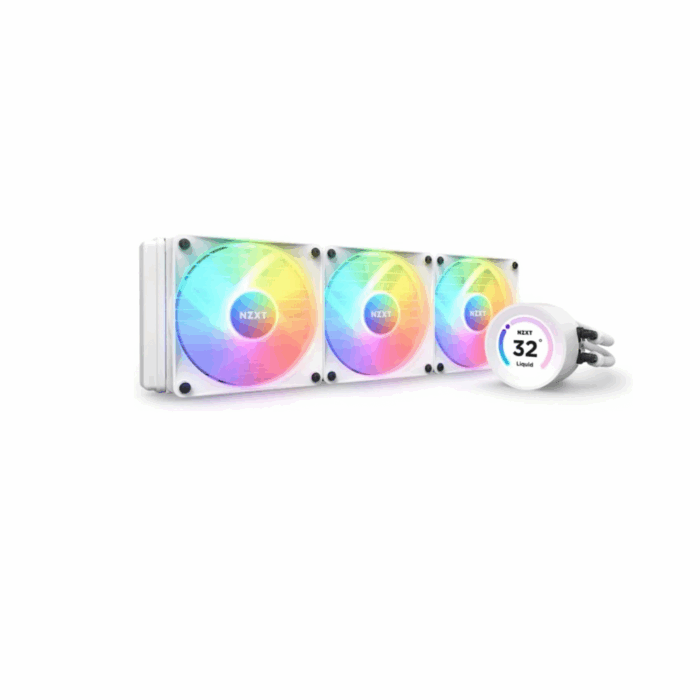 NZXT Kraken Elite RGB 360 Liquid Cooler - White